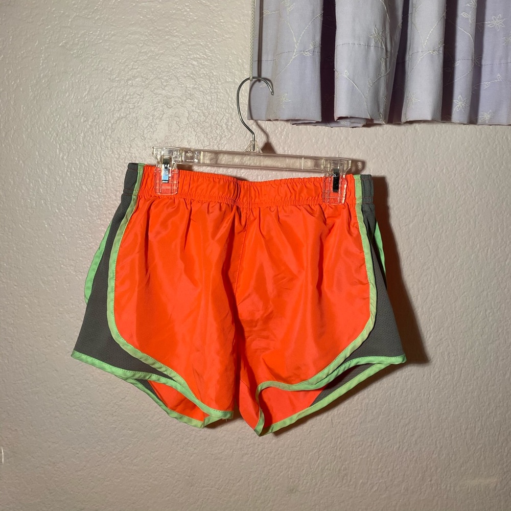 Orange Running Shorts